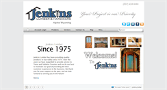 Desktop Screenshot of jenkinslumber.com
